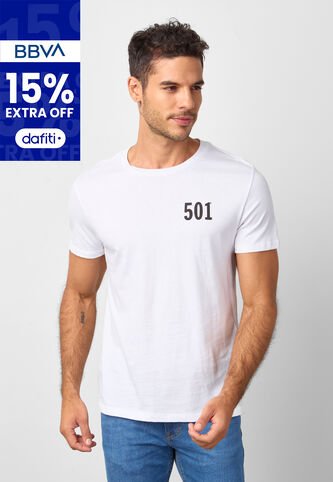 Camiseta Levi's SS Graphic Tee MX Blanco Levis