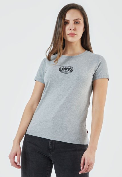 Camiseta Gris-Negro Levi's