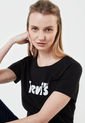 Camiseta Negro-Blanco Levi's de Levis