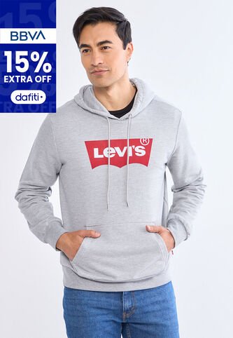 Hoodie Levi's Gris Levis
