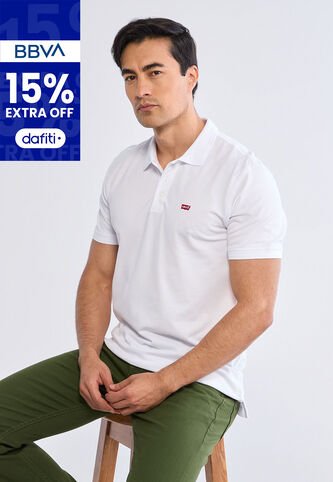 Polo Levi's Blanco Levis