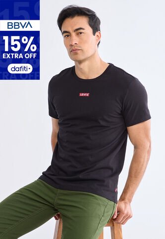 Camiseta Levi's Negro Levis