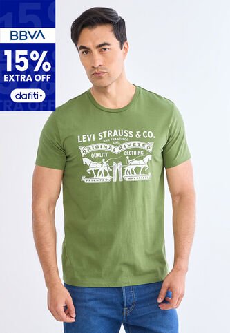 Camiseta Levi's Verde Levis