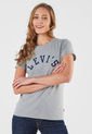 Camiseta Gris-Azul-Blanco Levi's de Levis