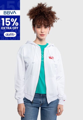 Hoodie Levi's Blanco Levis