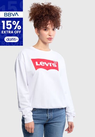 Buzo Levi's Blanco Levis