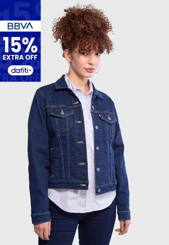 Chaqueta Levi's The Truker Original Índigo Oscuro Levis