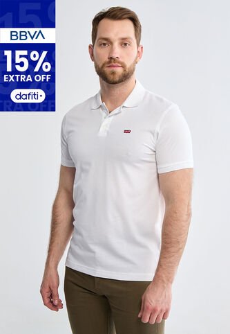 Polo Levi's Blanco Levis