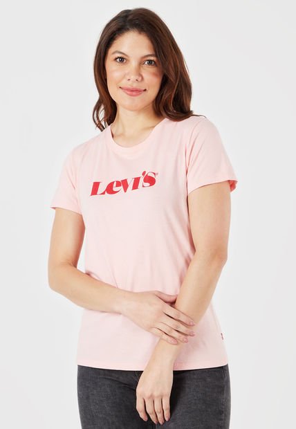 Camiseta Rosa Levi's Classic