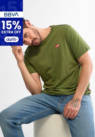 Camiseta Levi's Verde Oliva Levis