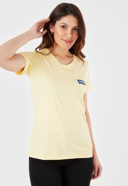 Camiseta Beige-Azul-Violeta Levi's