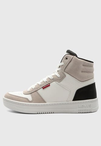 Tenis Lifestyle Levi's DRIVE HI 2 Blanco Levis
