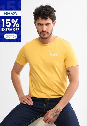 Camiseta Levi's Mostaza Levis