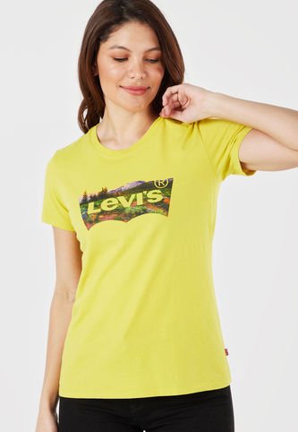 Levis - Camiseta Mostaza-Multicolor Levi's
