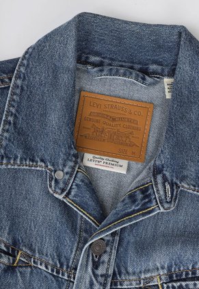 Chaqueta Denim Levi's Market Miners Trucker Índigo Claro