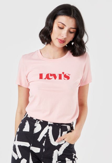 Camiseta Rosa-Rojo Levi's