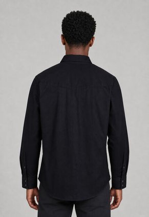 Camisa Denim Levi's Relaxed Western Negro