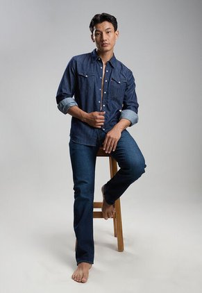 Camisa Denim Levi's Barstow Western  Índigo Oscuro