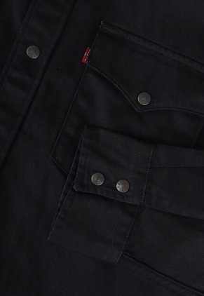 Camisa Denim Levi's Relaxed Western Negro