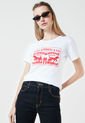 Camiseta Blanco-Rojo Levi's de Levis