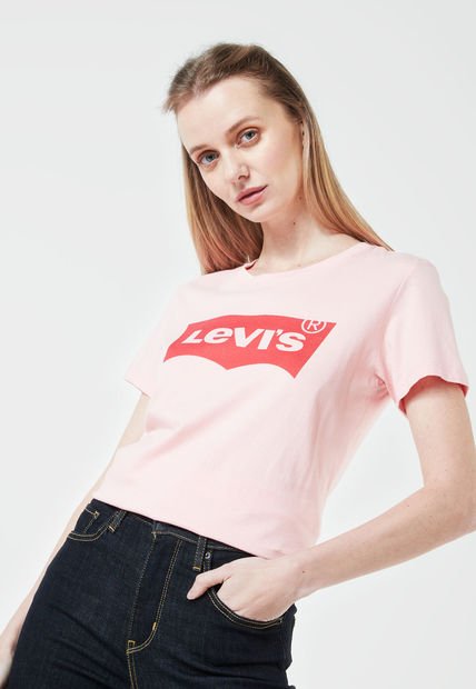Camiseta Rosa-Rojo Levi's