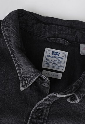 Camisa Denim Levi's Western Negro
