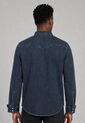 Camisa Denim Levi's Barstow Western Índigo Oscuro de Levis
