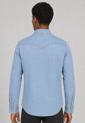 Camisa Denim Levi's Barstow Special Edition Índigo Claro