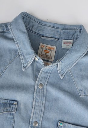 Camisa Denim Levi's Barstow Special Edition Índigo Claro