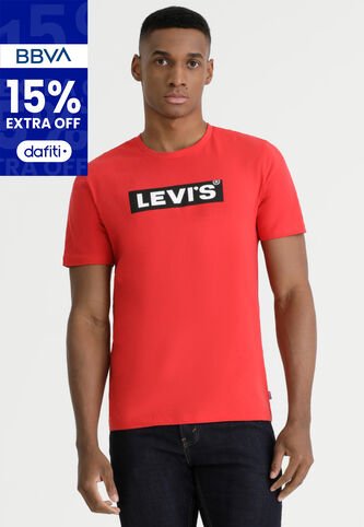 Camiseta Levi's Rojo Levis