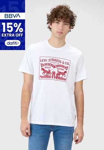 Camiseta Levi's Blanco Levis
