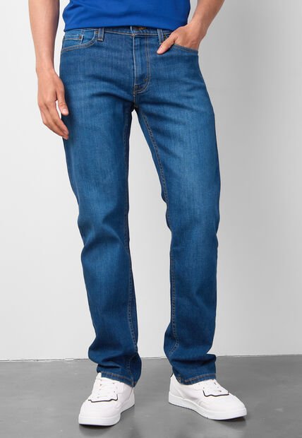 Pantalón Levi's 514 Straight Fit Índigo Medio