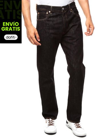 Jean Levi's 501 Classic Fit Negro Levis