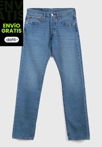 Jean Levi's 501 Relaxed Fit  Índigo Medio Levis