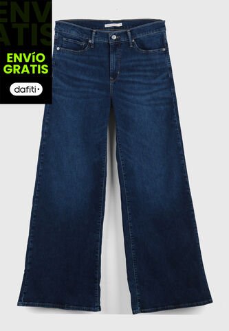 Jean Levi's 318 Shaping Wide Leg Fit Índigo Oscuro Levis