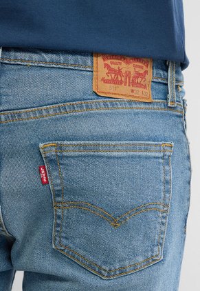 Jean Levi's 511 Slim Fit Índigo Medio