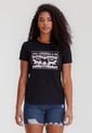 Camiseta Negro-Blanco Levi's 2-Horse Graphic de Levis