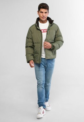 Chaqueta Acolchada Levi's Marshmallow Verde Oliva