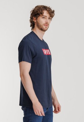 Camiseta Azul Navy-Rojo-Blanco Levi's Graphic