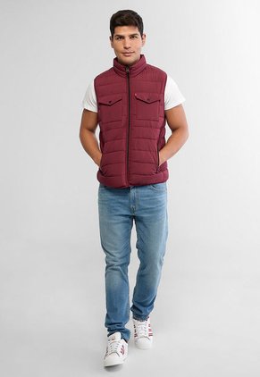 Chaleco Acolchado Levi's Vinotinto