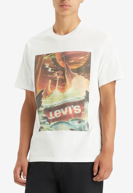 Camiseta Blanco-Multicolor Levi's