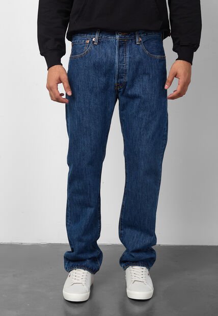 Jean Levi's 501 Original Fit Índigo Medio