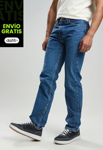 Jean Levi's 505 Regular Fit Índigo Medio Levis