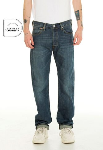 Jean Levi's 501 Classic Fit Índigo Medio Levis
