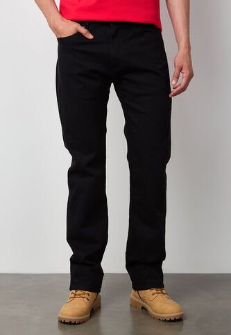 Jean Levi's 505 Regular Fit Negro Levis