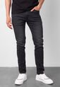 Jean Levi's 512 Slim Taper Fit Gris Oscuro de Levis