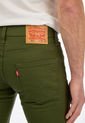 Jean Levi's 511 Slim Fit Verde Militar de Levis