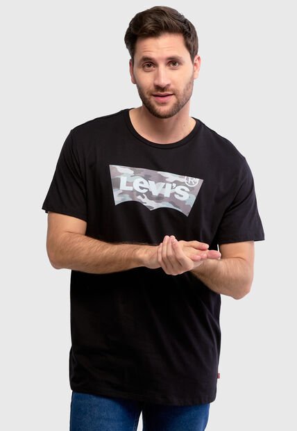 Camiseta Levi's Graphic Negro