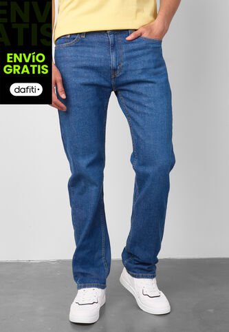 Pantalón Levi's 505 Regular Fit Índigo Medio Levis