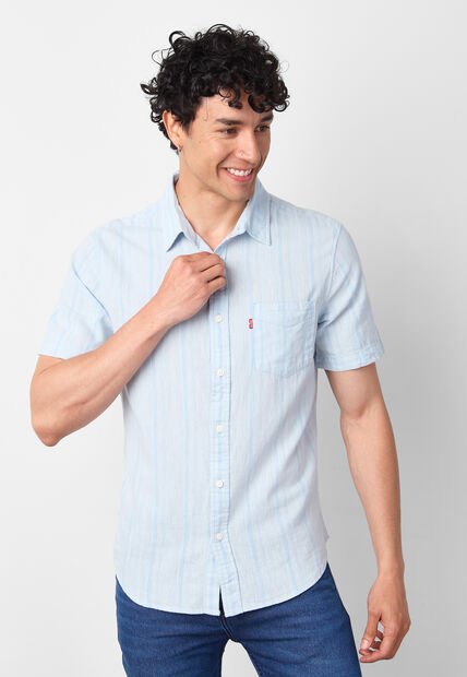 Camisa Levi's Classic Celeste Claro